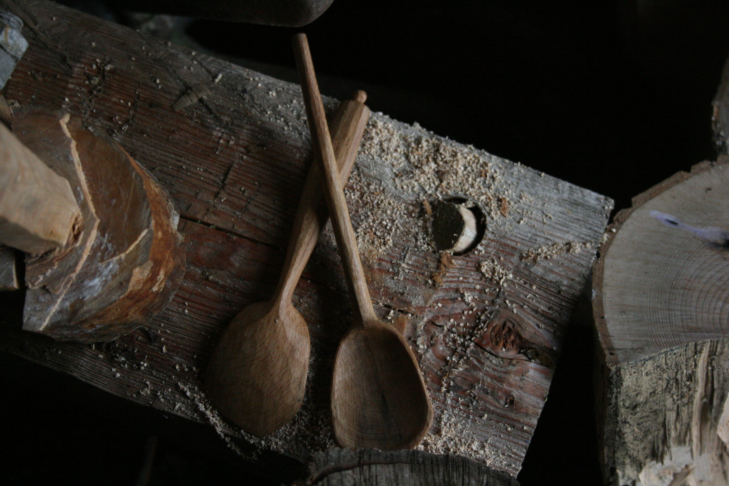 Beech eating spoon