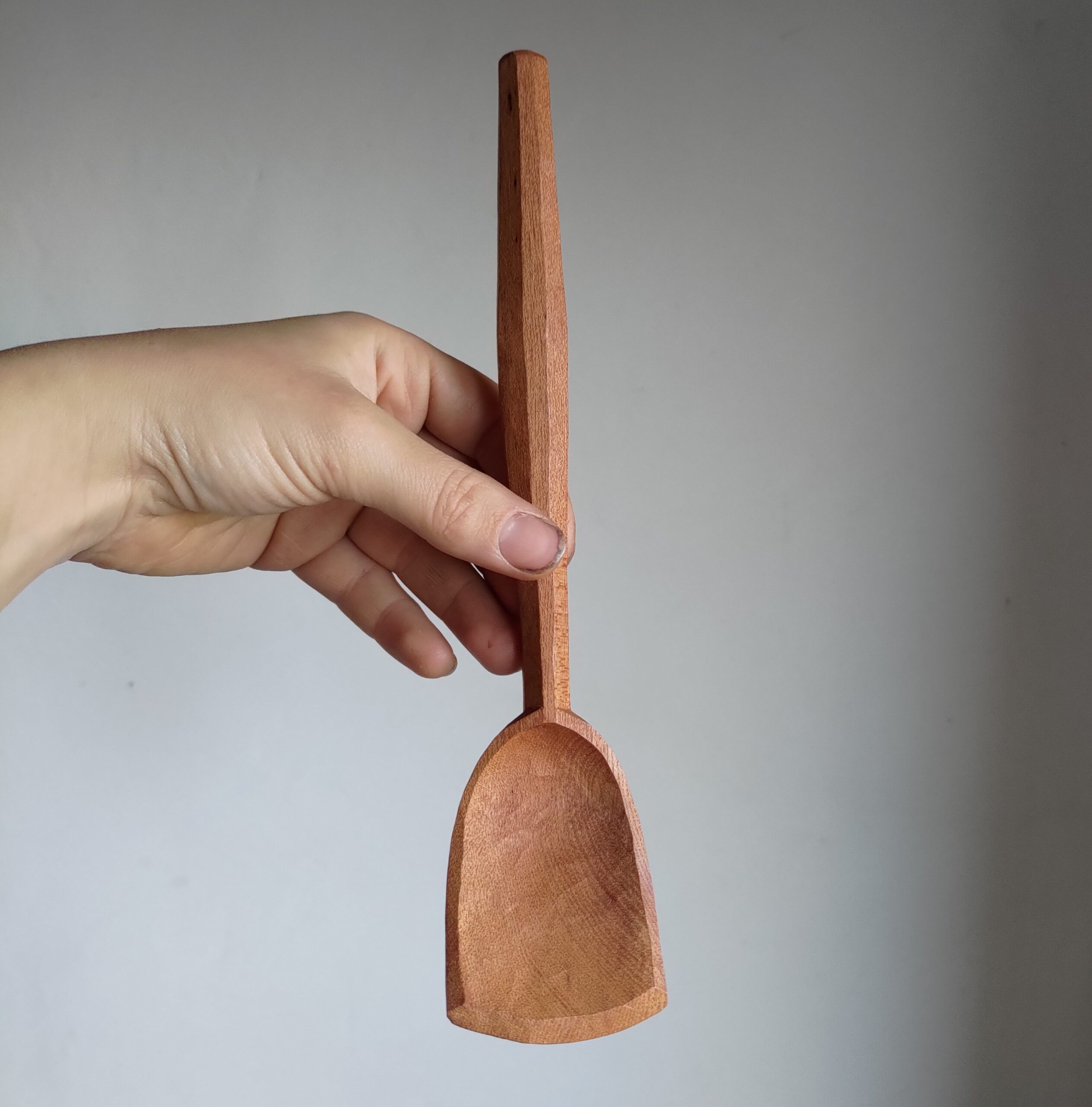 Elm cooking spoon