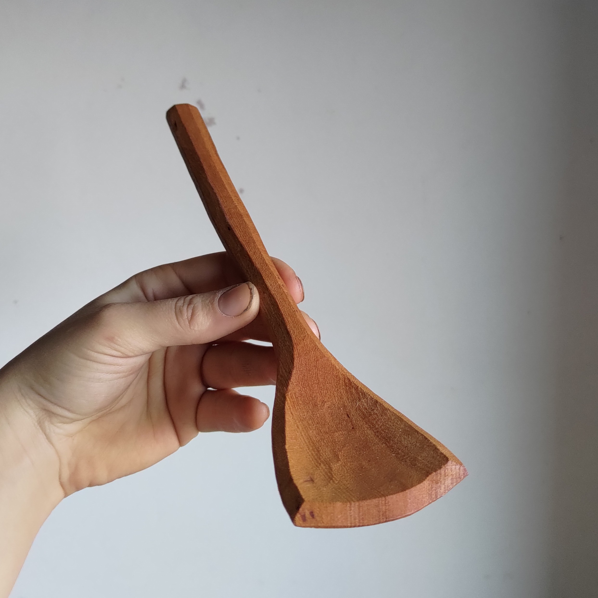 Elm cooking spoon